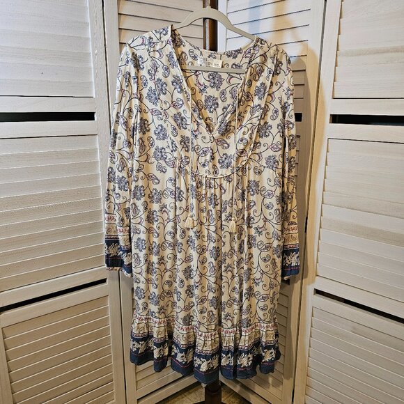 Time and Tru Dresses & Skirts - Time and Tru Plus Size XXL (20) Midi Dress with Tiered Hem